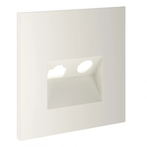 Накладка для розетки TV+RJ45 кат. 6 (хлопок) Voltum S70 VLS002713