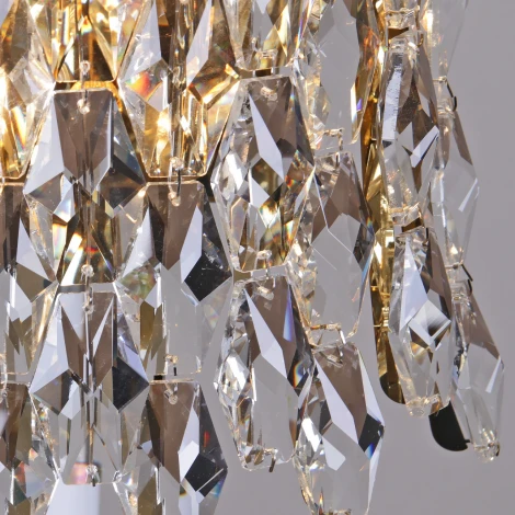 Подвесная люстра хрустальная ILLUMICO IL5150-900LZF-25 GD ELITE