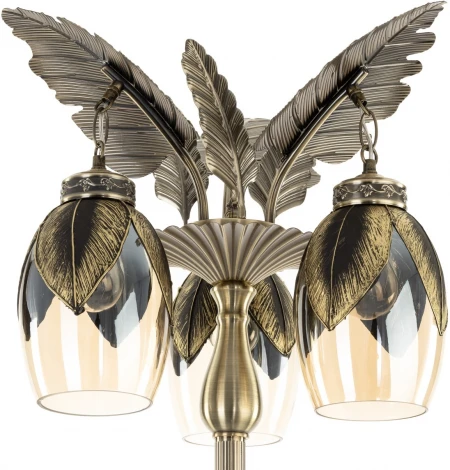 Торшер Citilux Garuda CL420933 (220V, выключатель, листья)