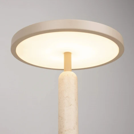 Настольная лампа SP-ALYSS-TAB-R22.5x30-5W Warm3200-MIX (BG-BG, 110 deg, 230V) (Arlight, IP20, Мрамор) 061706