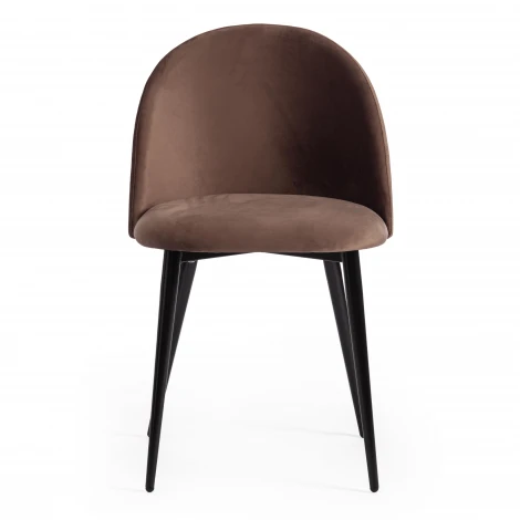 Стул MONRO (mod. 710) бежевый barkhat 5/черный (ткань/металл)