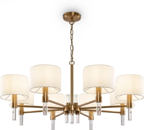 Подвесная люстра Freya Lino FR5186PL-08BS (220V, на цепи)