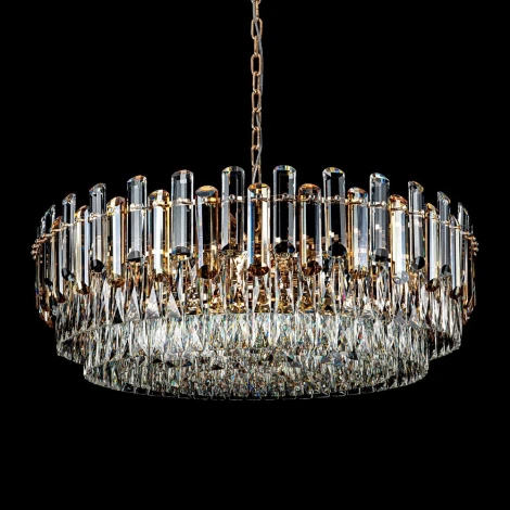 Подвесная люстра хрустальная Modelux MODELUX ML.9006.16 GD-BR