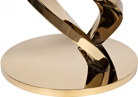 Кухонный стол Garda Decor 33FS-DT10075-PG (Золото/Белый)