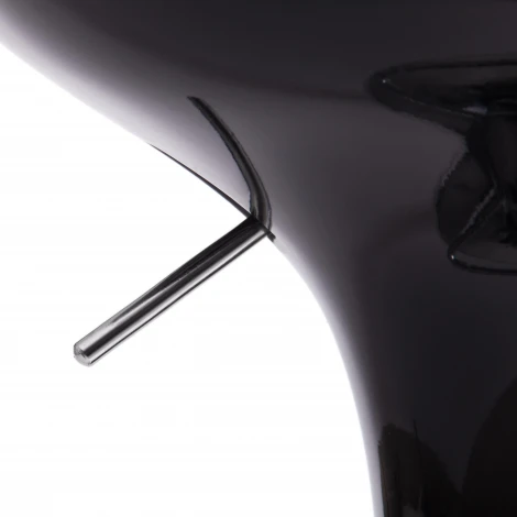 Стул барный NAIL (mod. KY801) черный/хром (металл/пластик)