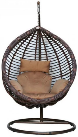 Кресло-качели KM 0021 из ротанга средние