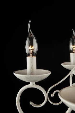 Подвесная люстра Eurosvet 22404 22404/5 белый с золотом