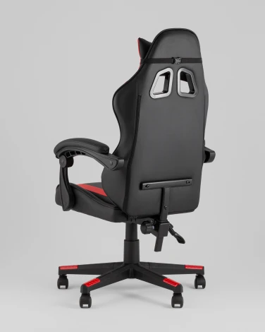 Кресло спортивное TopChairs Commander черно-красный арт.УТ000039477