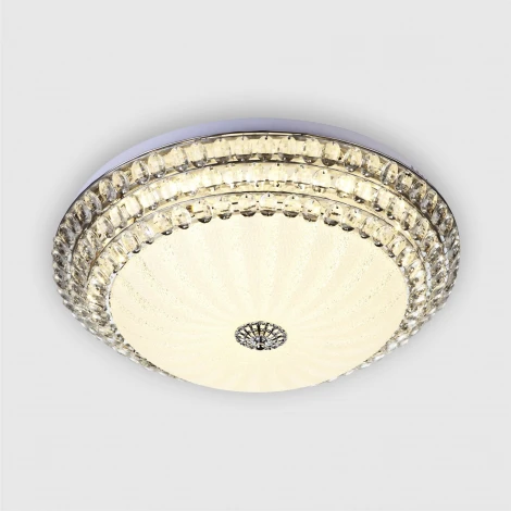 Потолочный светильник светодиодный с пультом с регулировкой цветовой температуры и яркости LED4U LED4U L1101-450 CR