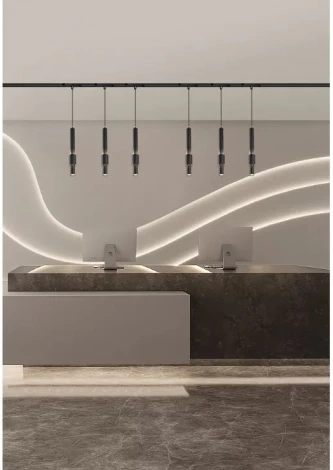 Трековый светильник магнитный 48V iLedex Vision48/25 SMART 4825-045-D60-12W-38DG-BK (регулировка яркости, управление смартфоном, умный дом - Алиса, круглые)