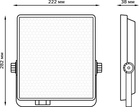 Прожектор уличный Gauss EVO 687511370 (LED, 220V, IP65)