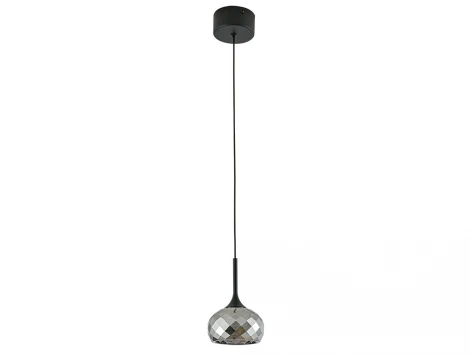 Подвесной светильник Newport Zara 7241/S mat.black smokey