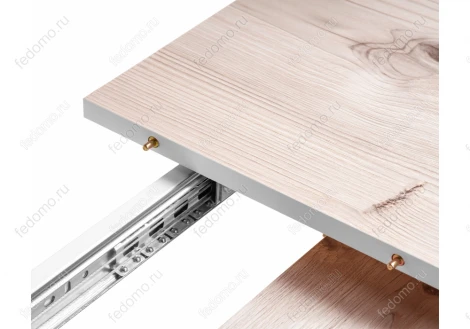 Стол раскладной Гуанг бискайская сосна / белый