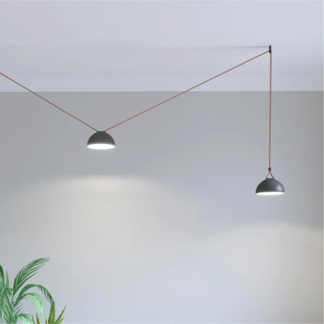 Трековый светильник 48V Denkirs Belty Flow DK5561-BK (LED)
