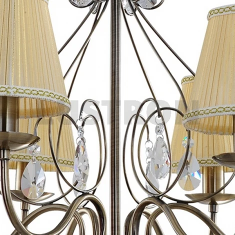 Подвесная люстра IDLamp 809 809/6-Oldbronze