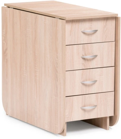 Стол-книжка Mobi Глория 606 М с ящиками дуб сонома 264872