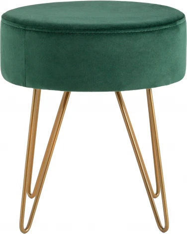 Пуф Спейси велюр зелёный УТ000035910