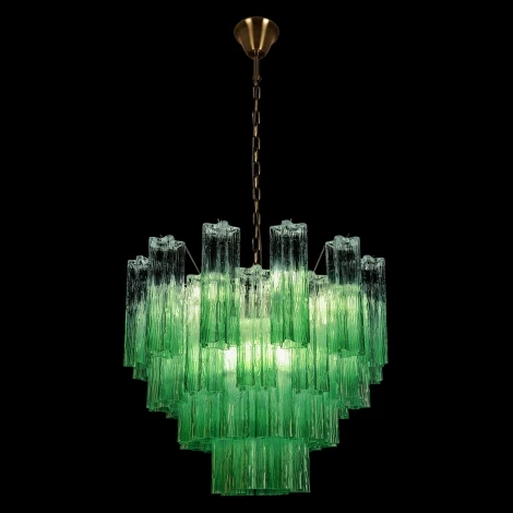 Подвесная люстар Loft It Murano 10580/600 Clear green