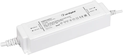 Блок питания ARPJ-SP-86700-PFC (60W, 43-86V, 0.7A) (Arlight, IP67 Пластик, 5 лет) 037891