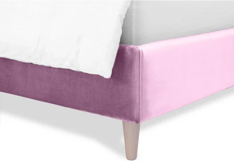 Кровать Queen II Sofia L 1600 ОГОГО (арт.577473), (Ткань/Сиреневый)