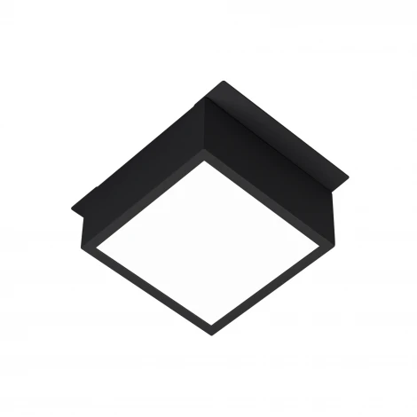 Встраиваемый точечный светильник DL-GRIGLIATO-S90x90-12W Warm3000 (BK, 90 deg, 230) (Arlight, IP40 Металл) 038327(1) (LED)