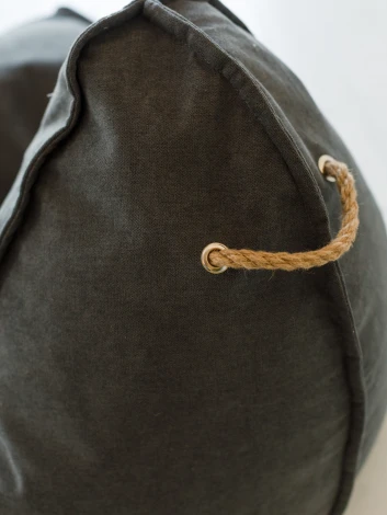 Кресло Dreambag Манхеттен Графит с Пуфом 1423703