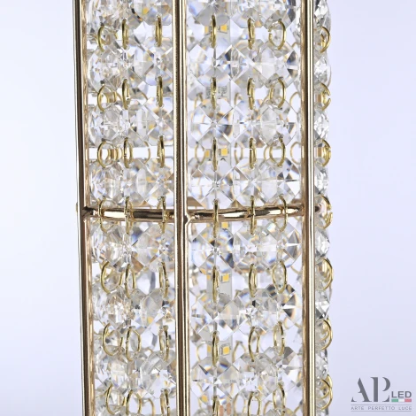 Интерьерная настольная лампа светодиодная APL LED Rimini S500.L6.8-64.A.3000.Gold