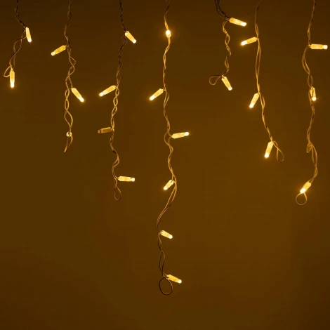 Светодиодная гирлянда ARD-EDGE-CLASSIC-2400x600-WHITE-88LED-FLASH Warm/Warm (230V, 6W) (IP65)