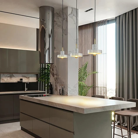 Подвесной светильник Lightera Retba LE135L-18W (220V, на проводе, круглые)