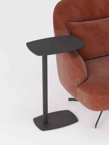 Придиванный стол Калифорния ДЕЙ колор Корунд черный 3880088306