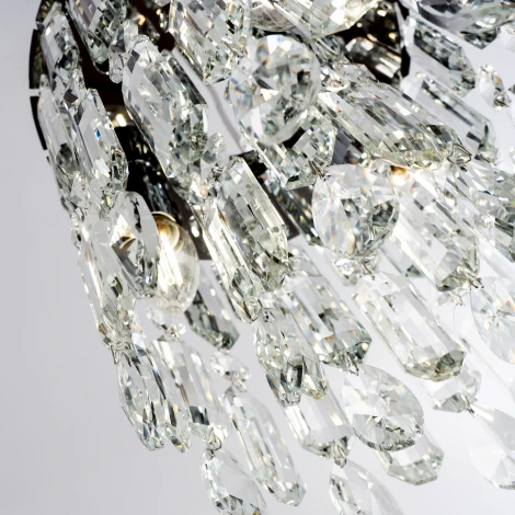 Подвесная люстра хрустальная Modelux MODELUX ML.837.3 CR