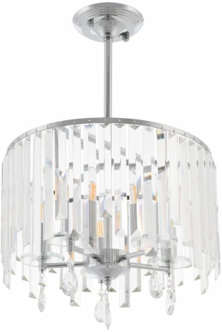 Подвесная люстра хрустальная на штанге Arte Milano Sorrento-2509 372509/5/250/400 CR (220V)