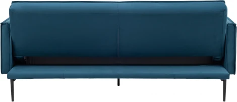 Диван прямой Stool Group Кассель велюр синий УТ000035884