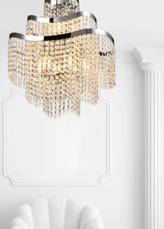 Подвесная люстра Lumien Hall Markellin LH0040/9H-NK-CL