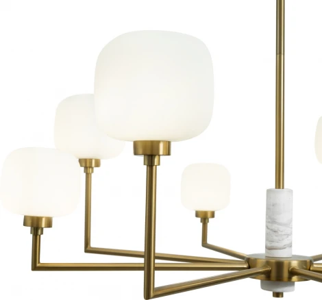 Потолочная люстра на штанге Freya Tender FR5373CL-08BS (220V)