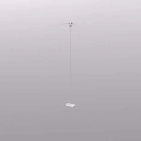 Механический подвес для трека Denkirs Smart Base TR2126-WH 1.5м, белый, алюминий (на тросе)