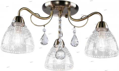 Потолочная люстра Arte Lamp Rugiada A1658PL-3AB