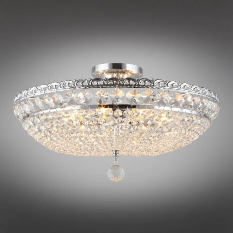 Потолочная люстра на штанге хрустальная Wiga APL.758.07.09