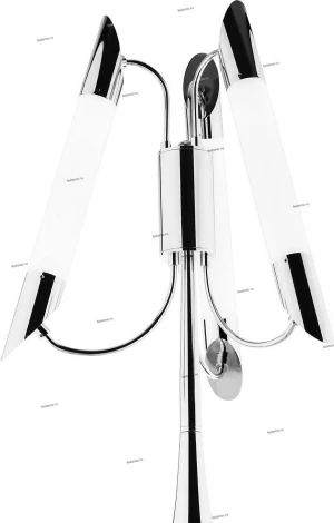 Интерьерная настольная лампа IDLamp Milada 401/3T-LEDChrome