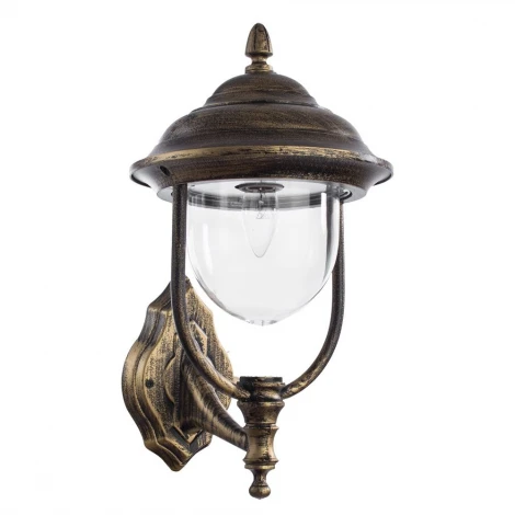 Настенный фонарь уличный Arte Lamp Barcelona A1481AL-1BN