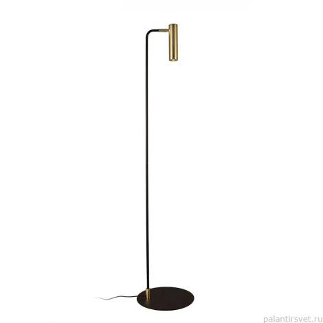 Торшер светодиодный Aromas del Campo Maru P1194 Matt black/Matt brass