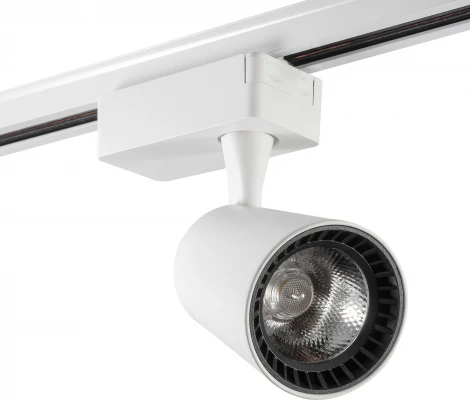 Однофазный трековый светильник светодиодный AM Group TRACK AM228-10W WH 3000K (220V)
