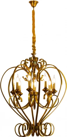Подвесная люстра AM Group AM377 AM377 SP8 (220V, на цепи, подсвечник, свеча)