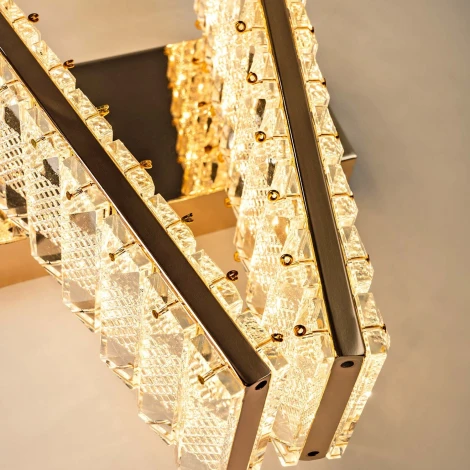 Бра светодиодное хрустальное с регулировкой цветовой температуры Modelux MODELUX ML.751.02 GD