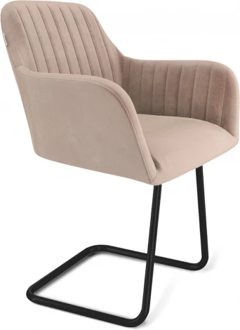 Стул Sheffilton SHT-ST38-1/S45-1 латте/черный муар