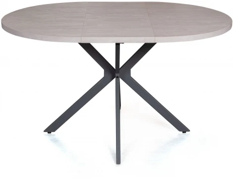 Стол Top Concept круглый Vegas раздвижной (100+40) цемент светлый
