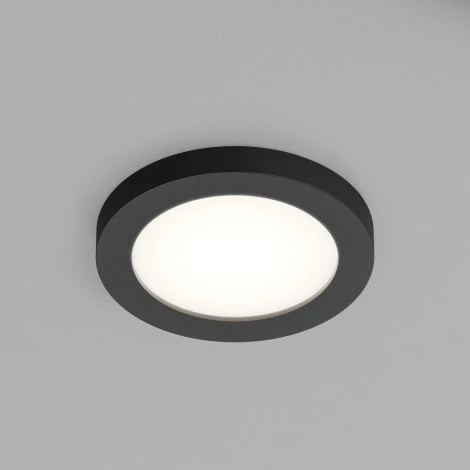 Встраиваемый точечный светильник Denkirs DK3012 DK3012-BK (220V, IP44)