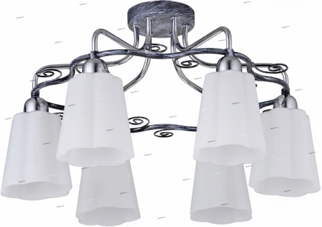 Потолочная люстра IDLamp Rossella 847/6PF-Blueglow