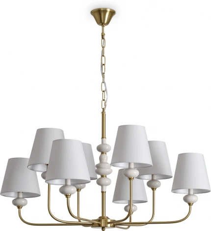 Подвесная люстра Freya Evelyn FR2038PL-08BS (220V, на цепи)