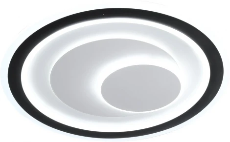 Потолочный светильник RGB круглый светодиодный Stilfort S-trim 4018/02/01C (220V, пульт управления, круглые)